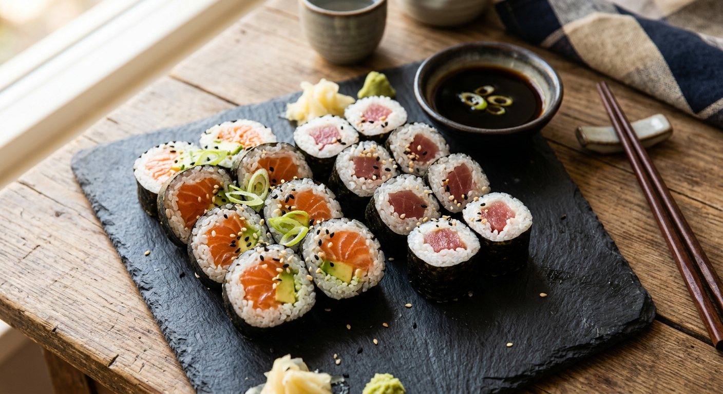 Salmon Tuna Maki